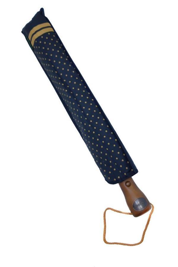 Snotline-April Bayan Şemsiye Otomatik Açılır 10Telli Kapalı Boyut 40 Cm 95 Cm Çap Vizon Ekose - Image 1