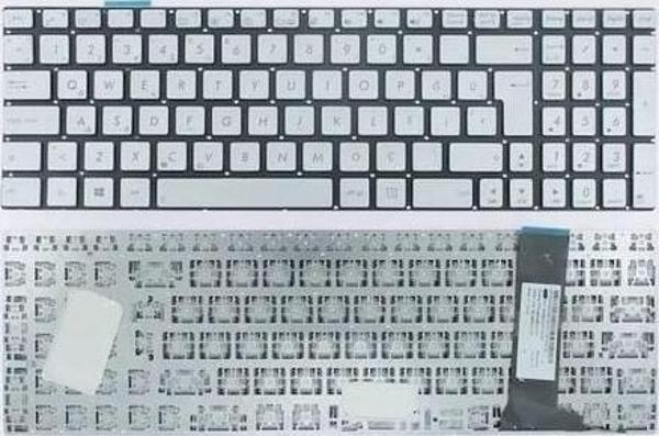 İnfostar Asus N56VZ Uyumlu Notebook Klavyesi - Silver - TR - Image 1