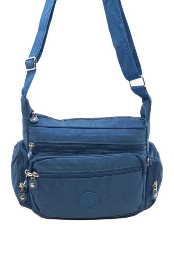 Kadın Postacı Omuz Çantası Çapraz Askılı Çok Cepli Yağmur Geçirmez Hafif Kumaş Farklı Renk Seçenekleri - Image 1