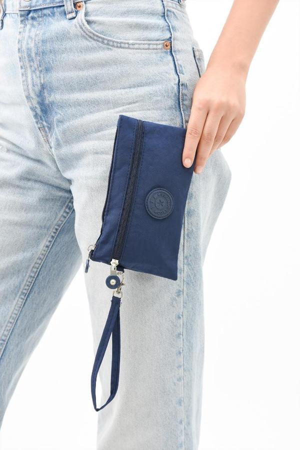 Klinkır El Çantası Cüzdan Kalemlik Fonksiyonel Kullanım Kalem Kutusu 20*12 Cm Makyaj Çantası - Image 1