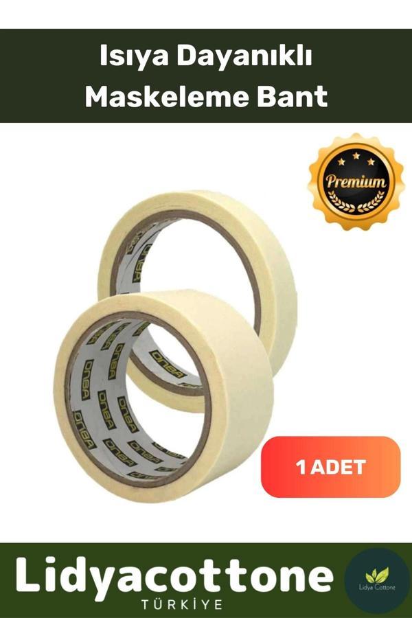 Boya Badana Bandı Isıya Dayanıklı Krep Kağıt Kolay Sökülebilen Kağıt 25mt - Image 1