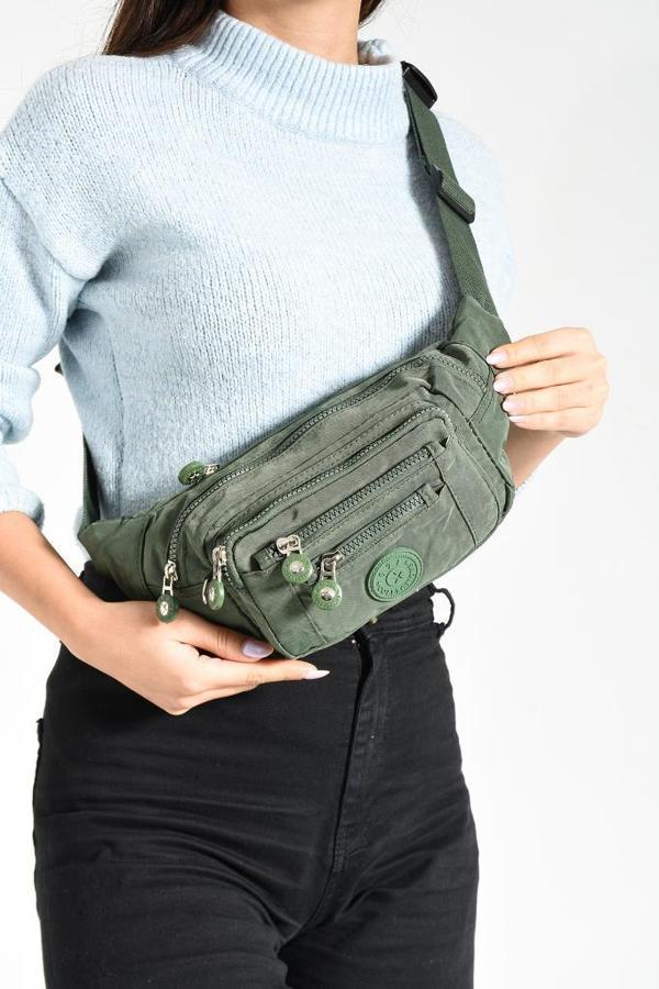 Unisex Bel Çantası Free Bag Klinkır Kumaş Hafif Yağmur Geçirmez Kumaş Çok Cepli  - Image 1