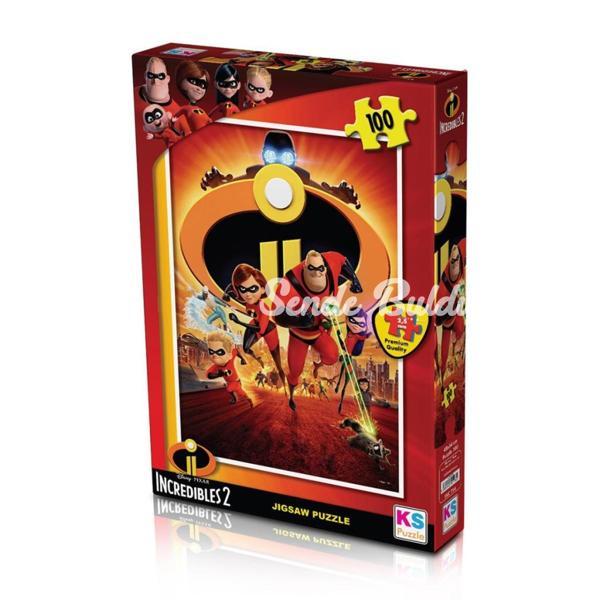 INC714 KS Incredibles / 100 Parça Puzzle - Image 1