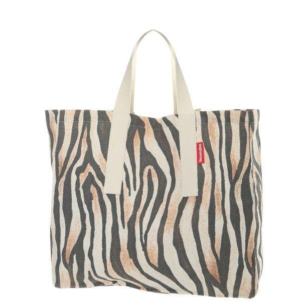 Baghashtag Leopra Baskılı Gabardin Bez Çanta - Image 1