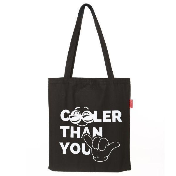 Baghashtag Siyah Bez Çanta Cooler Than You Baskılı - Image 1