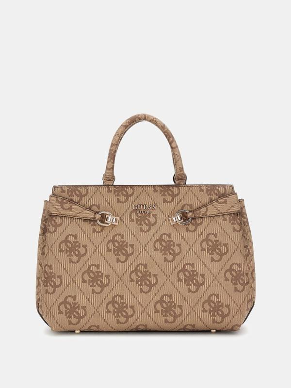 Guess Kadın Açık Bej Lorelei Girlfriend Satchel Çanta - Image 1