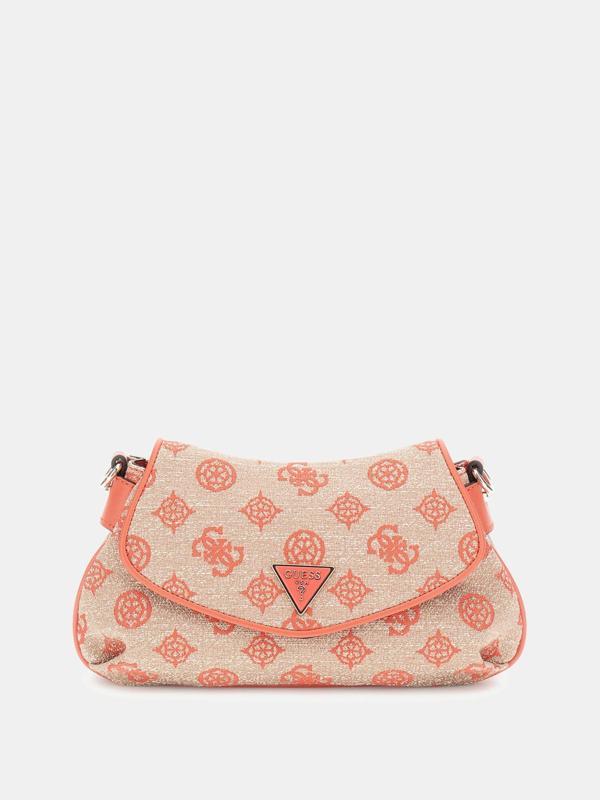 Guess Kadın Karamel Beyza Flap Omuz Çantası - Image 1