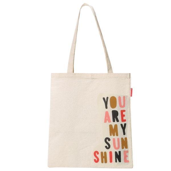 Baghashtag You Are My Sun Shine Baskılı Bez Çanta - Image 1