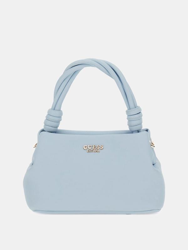 Guess Kadın Pembe-Beyaz Sansa El Saplı Crossbody Çanta - Image 1