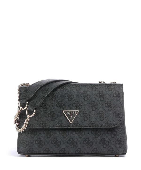 Guess Kadın Koyu Bej Eco Erica Dönüştürülebilir Flap Crossbo - Image 1