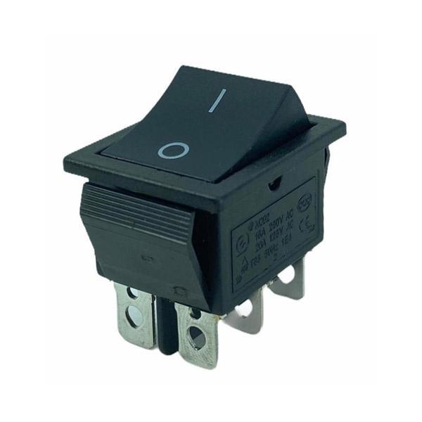 IŞIKSIZ GENİŞ ANAHTAR ON-OFF 6P YAYLI 6 BACAK AÇMA KAPAMA ANAHTARI (IC-109A) (2818) - Image 1