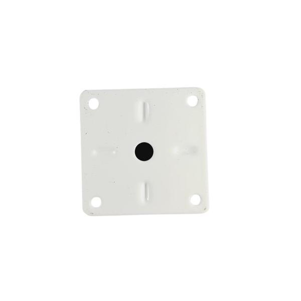 40 LIK 15 CM BEYAZ METAL YUVARLAK AYAK ( 4 ADET ) - Image 1