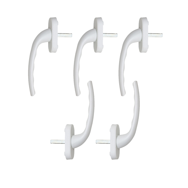 5 ADET Pimapen Pencere Kolu Alüminyum BEYAZ (Kaya-Pen Marka Star Model)  - Image 1