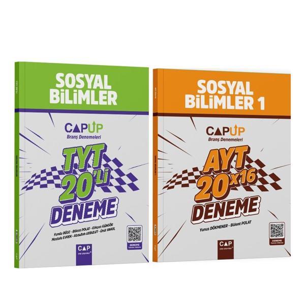 Çap Yayınları TYT AYT Sosyal Bilimler Deneme Seti 2 Kitap - Çap Yayınları - Image 1