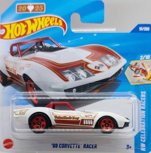 Hot Wheels Tekli Arabalar '69 Corvette Racer HYX01 - Image 1