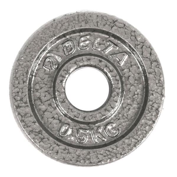 Delta Gri Döküm Plaka ( Çiftli ) 0,5 KG x 2 Adet GCP 052 - Image 1