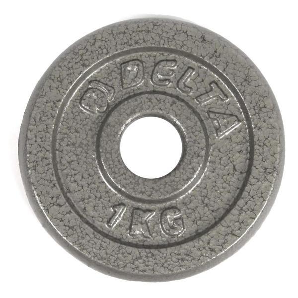 Delta Gri Döküm Plaka ( Çiftli ) 1 KG x 2 Adet DS 7210 - Image 1