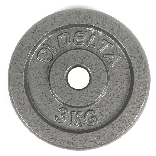 Delta Gri Döküm Plaka ( Çiftli ) 3 KG x 2 Adet DS 7230 - Image 1