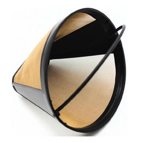 Filtre Kahve Makinesi Yıkanabilir Gold Filtre, Schafer Robusta ile Uyumlu - Image 1