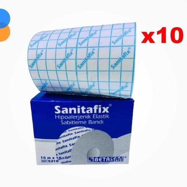 Betasan Sanita Fix Hipoalerjenik  Flaster 10cm x 10m - 10 Adet - Image 1