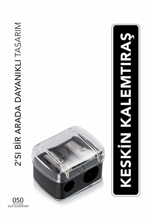 Flormar Ikili Kalemtıraş - Duo Sharpener - 050 - 8690604598601 - Image 1