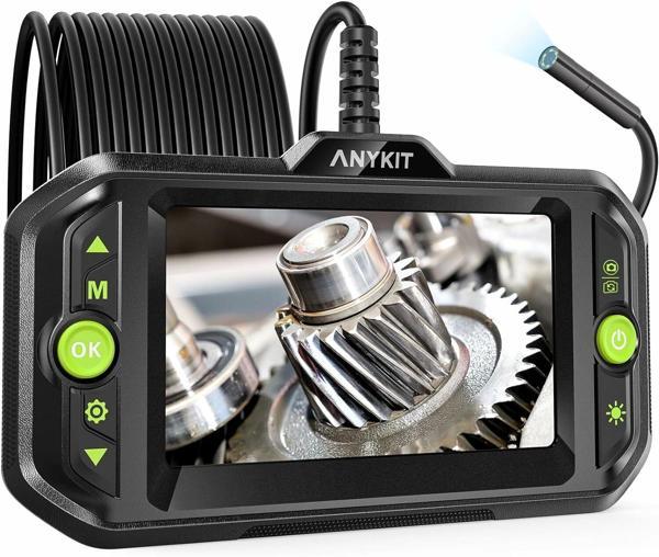 Anykit 5.5mm Boroskop Endoskop, 1080P Muayene Kamerası - 5m Kablo - Image 1
