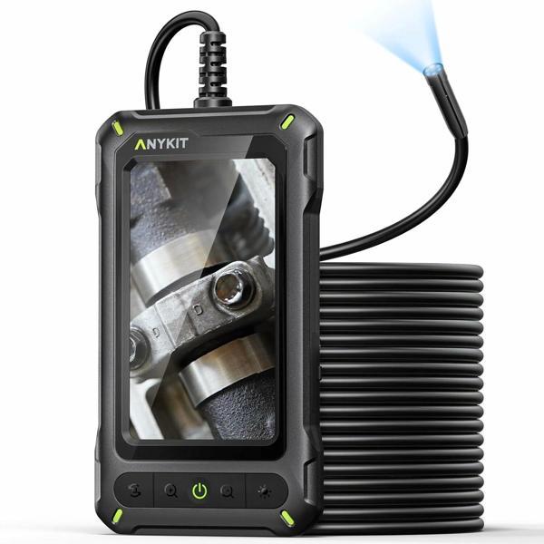 Anykit 6mm Boroskop Muayene Kamerası, Dürbün Kamerası - 4.5 Inc LCD Ekran - Image 1