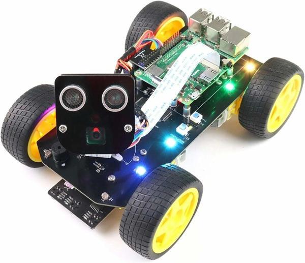 FREENOVE 4WD Akıllı Araç Kiti - Raspberry Pi Robot İçin - Image 1