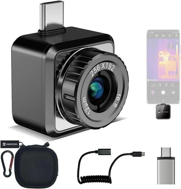 HIKMICRO Mini2 Plus Termal Kamera USB C, 256 x 192 IR Çözünürlük - Image 1
