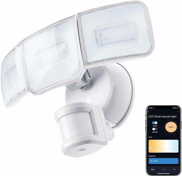 Home Zone Security Akıllı SMD LED Dış Mekan Projektörü, 3500LM, 3000-5000K - Image 1
