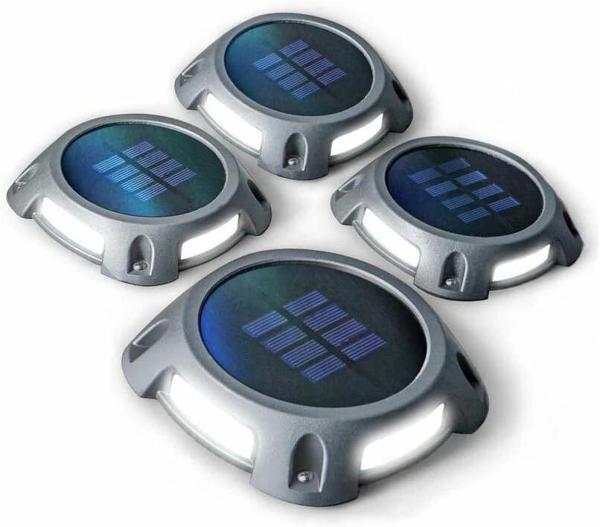 Home Zone Security Solar Güverte Işıkları - Hava Koşullarına Dayanıklı 4 Adet - Image 1