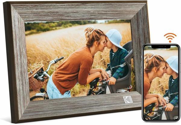 KODAK WiFi Dijital Resim Çerçevesi, 10.1 Inc Dokunmatik Ekran, 32GB Alan - Image 1