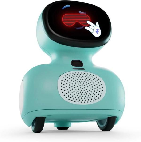 Miko Mini Çocuklar İçin Yapay Zeka Robotu STEAM Öğrenme ve Eğitimini Teşvik Eder - Mavi - Image 1
