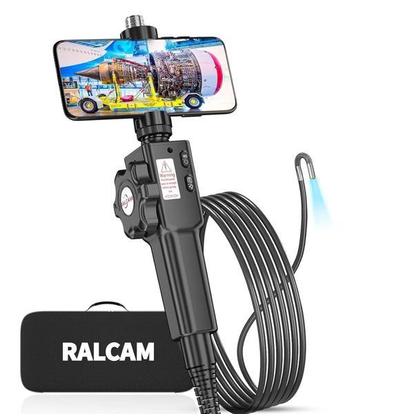 Ralcam Eklemli Boroskop Muayene Kamerası, IP67 Su Geçirmez 8.5mm Lens - Image 1