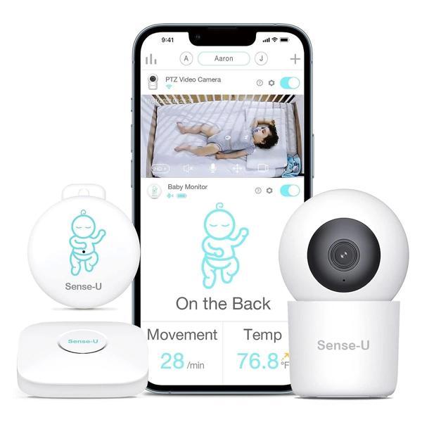 Sense-U Akıllı Bebek Monitörü 3 + 2K Uzaktan Kamera - Image 1