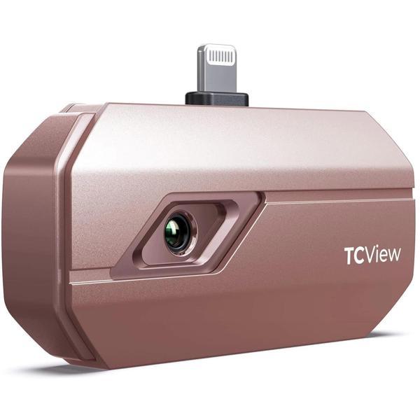 TOPDON TC002 iOS için Termal Kamera 256 x 192 IR Yüksek Çözünürlük - Pembe - Image 1