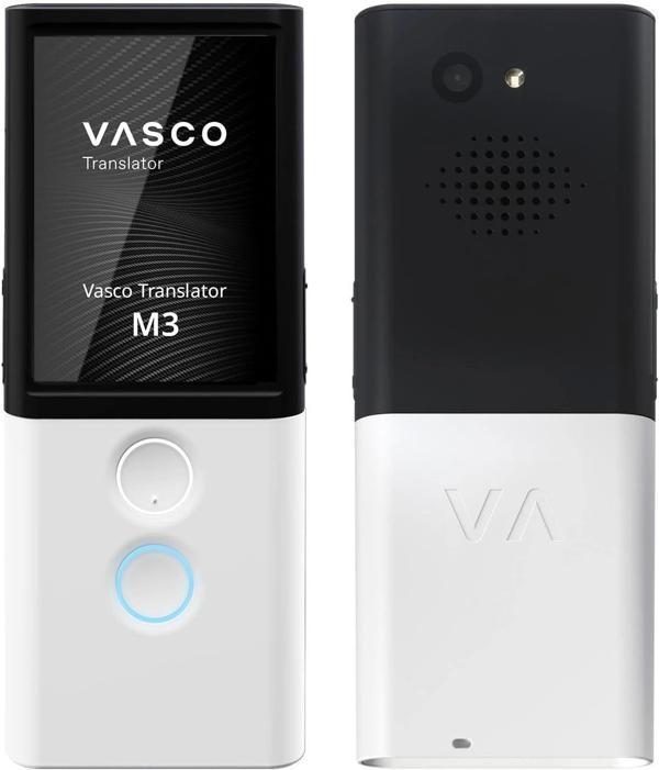 Vasco M3 Dil Tercüman Cihazı - 200 Ülkede WiFi Olmadan Ücretsiz - Beyaz - Image 1