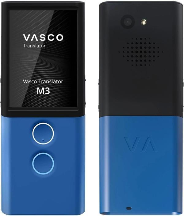 Vasco M3 Dil Tercüman Cihazı - 200 Ülkede WiFi Olmadan Ücretsiz - Mavi - Image 1