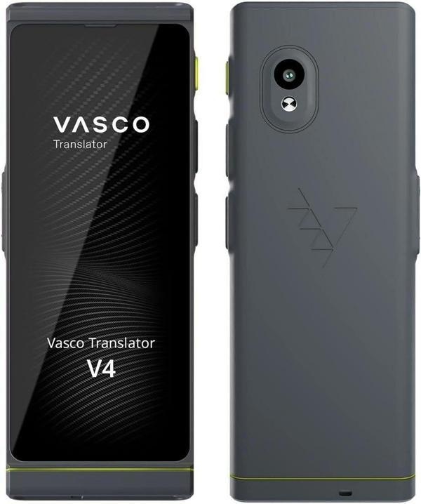 Vasco V4 Dil Tercüman Cihazı - 108 Dil - WiFi Olmadan Ücretsiz - Gri - Image 1