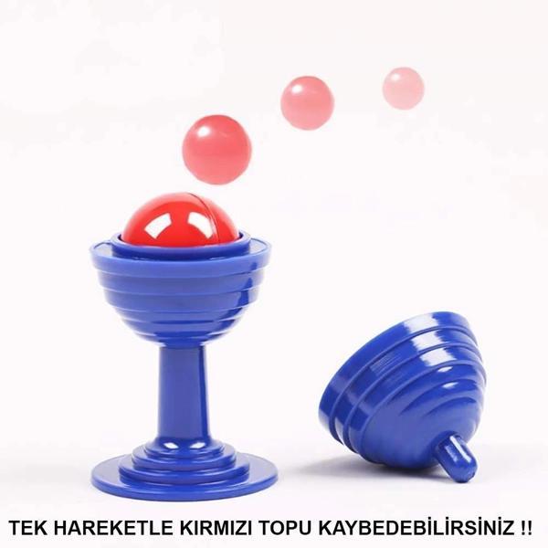 Sihirli Mavi Renk Kupa Oyunu Top Kaybeden Gizemli Kupa - Image 1