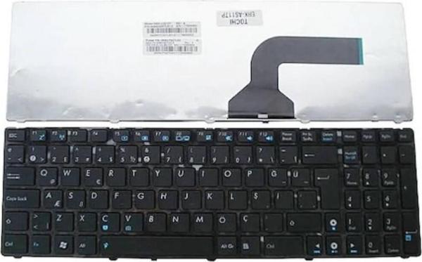 İnfostar Asus X55A X54H X54C Uyumlu Notebook Klavyesi Siyah - TR - Image 1