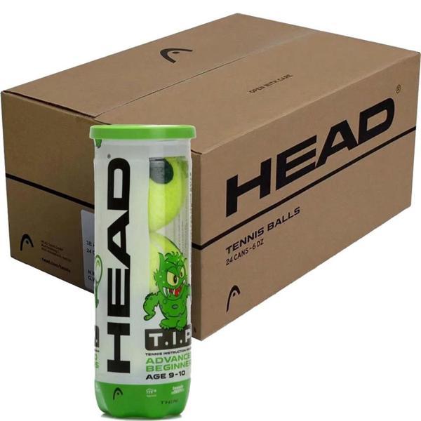 Head T.I.P Üçlü 9-10 Yaş Tenis Topu - 24'lü Kutu Set - Image 1