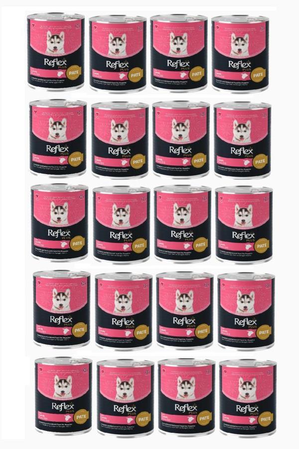 Reflex Plus Pate İçinde Et Parçacıklı Yavru Köpek Maması 395 Gr*20 Adet - Image 1
