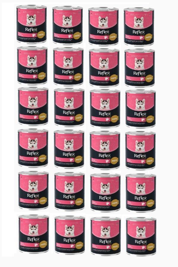 Reflex Plus Pate İçinde Et Parçacıklı Yavru Köpek Maması 395 Gr*24 ADET - Image 1