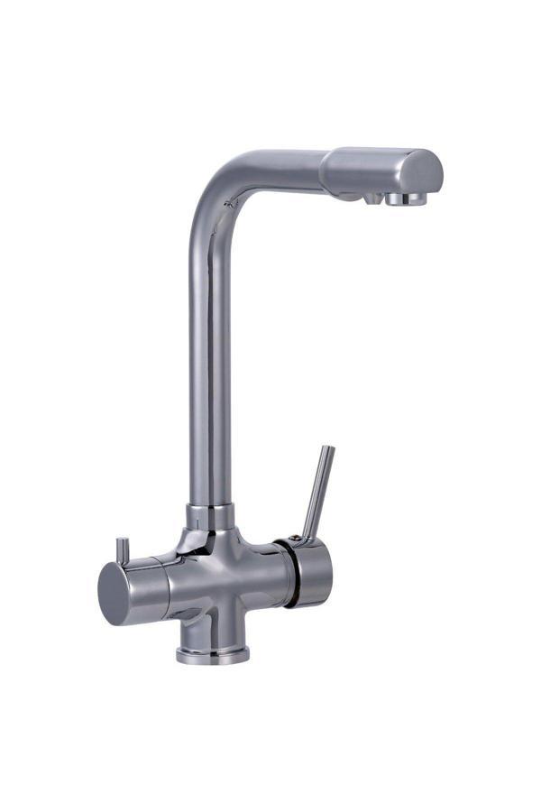 Eva Banyo Mutfak Eviye Bataryası Arıtmalı Krom Fs-K0411 - Image 1
