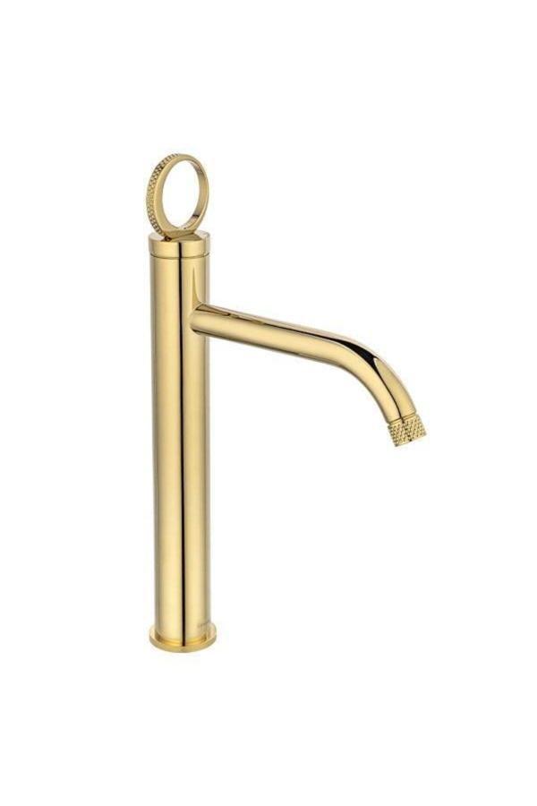 Fontana Yüksek Lavabo Bataryası (Altın) Fk-4022 - Image 1
