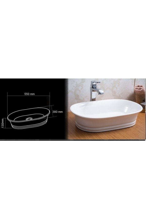Lena Tezgah Üstü Çanak Lavabo E -4802 - Image 1