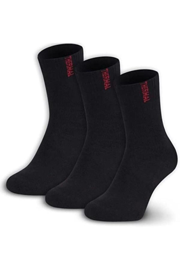 Shoticaret Kışlık Kalın Termal Çorap, Kadın Ve Erkek Için, 3'Lü Paket, Sıcak Tutan Çorap - Image 1