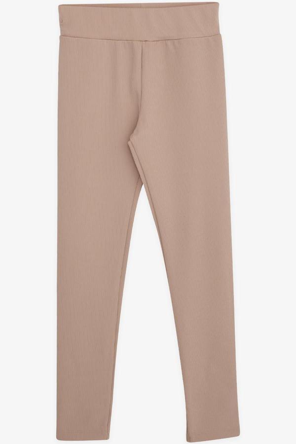 Breeze Kız Çocuk Tayt Basic 9-14 Yaş, Bej - Image 1
