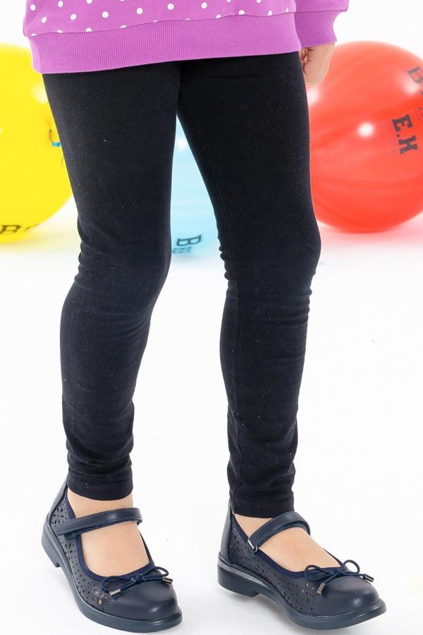 Breeze Kız Çocuk Tayt Basic 2-6 Yaş, Siyah - Image 1